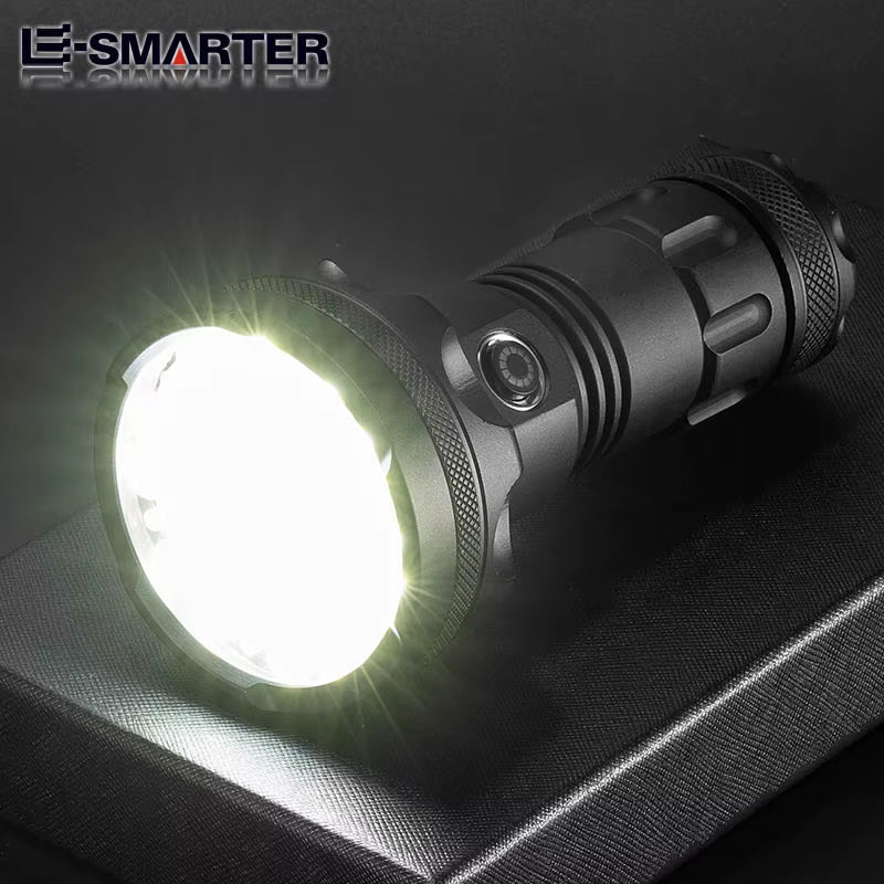 USB Powerfulflashlight Torch Super Bright Rechargeable LED Tactical Torch 18650 Battery Camp Lamp