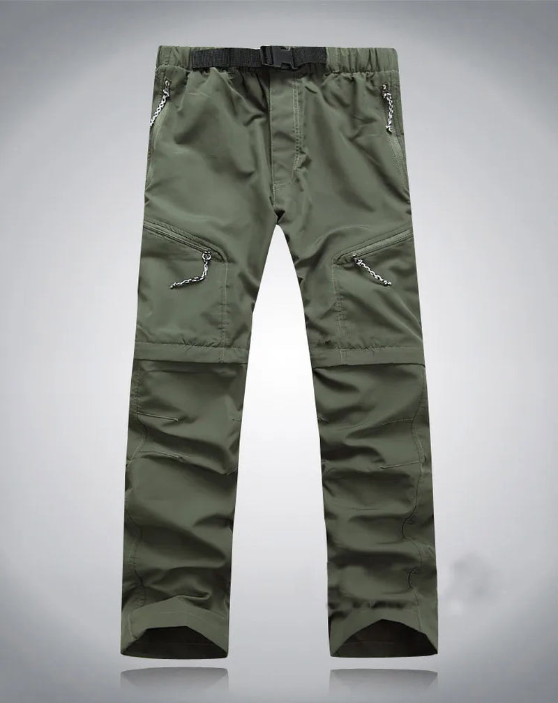 Camping Summer Hiking Fishing New Men'S Quick-Drying Leisure Travel Active Removable Hiking Waterproof Outdoor Sports Pants
