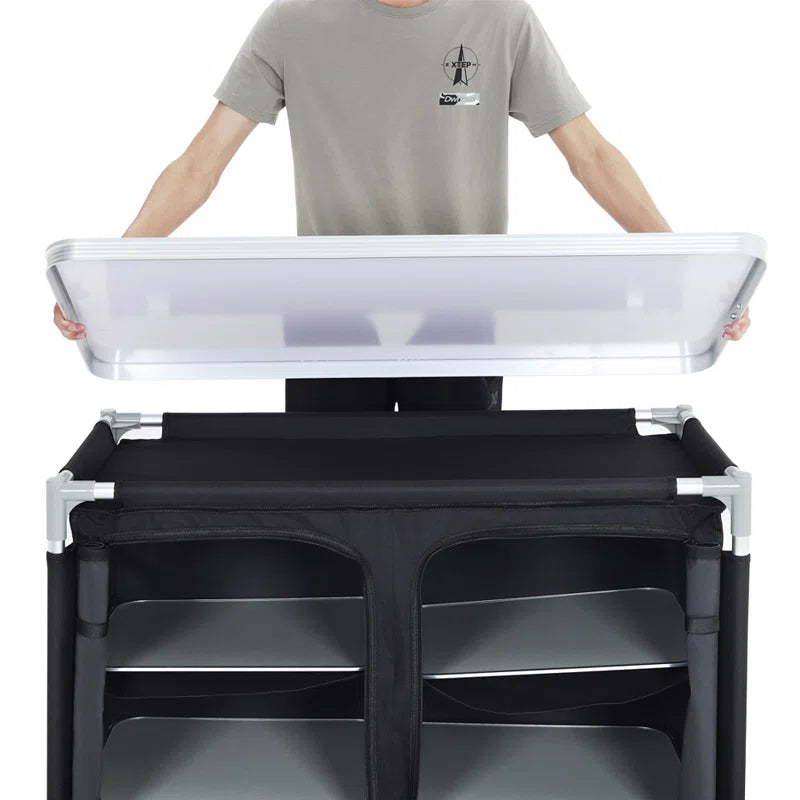 Dutchess Folding Aluminum Camping Table
