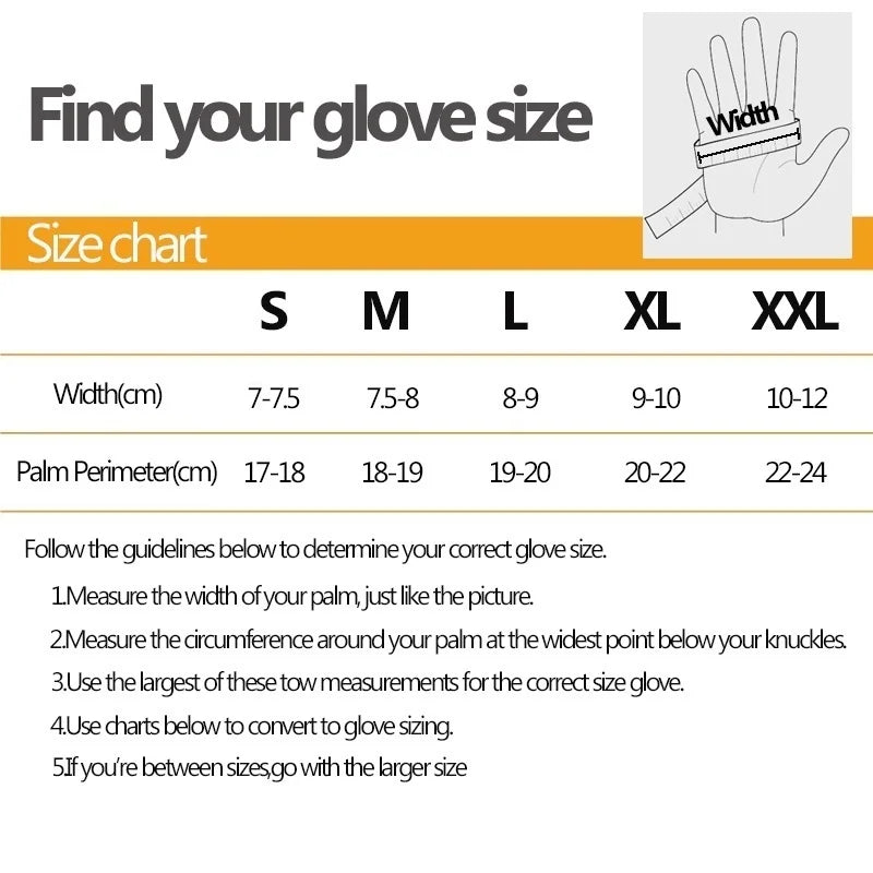 Hiking Gloves Full Finger Windproof Anti-Slip Waterproof Climbing Mount Bicycle Touch Screen Men Hiking Climbing Glove