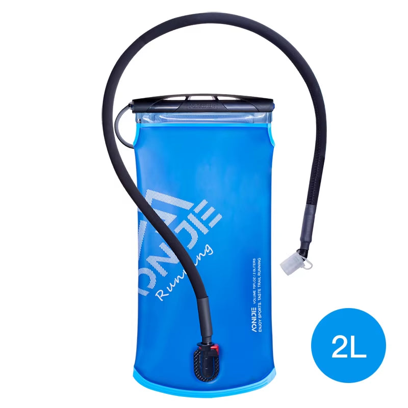 AONIJIE New 2000ML1.5L 2L 3L Outdoor Cycling Running Foldable TPU Water Bag Sport Hydration Bladder for Camping Hiking Climbing