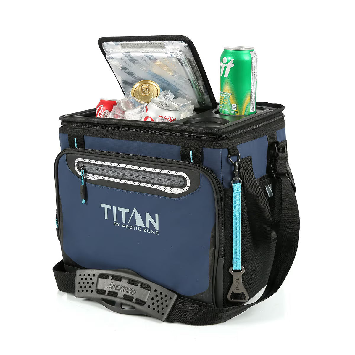 by Arctic Zone 40 Can Collapsible Cooler in Navy