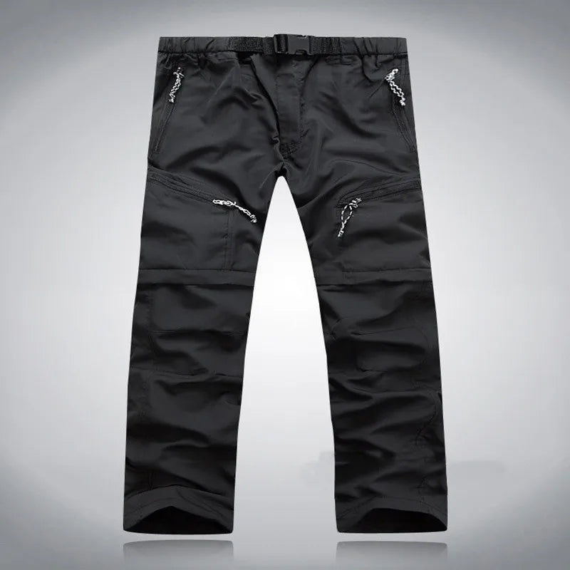 Camping Summer Hiking Fishing New Men'S Quick-Drying Leisure Travel Active Removable Hiking Waterproof Outdoor Sports Pants