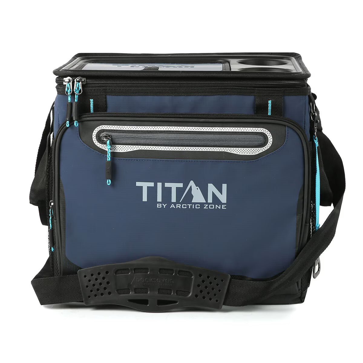 by Arctic Zone 40 Can Collapsible Cooler in Navy