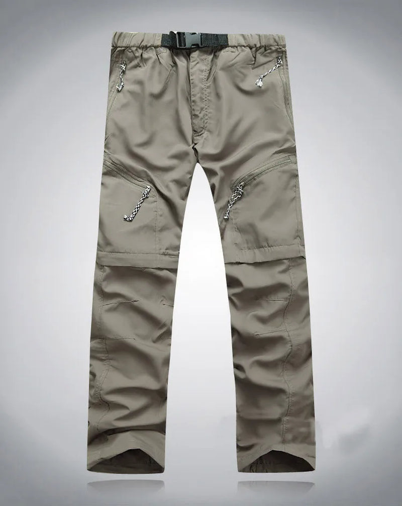 Camping Summer Hiking Fishing New Men'S Quick-Drying Leisure Travel Active Removable Hiking Waterproof Outdoor Sports Pants