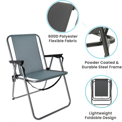 Andesine Folding Camping Chair