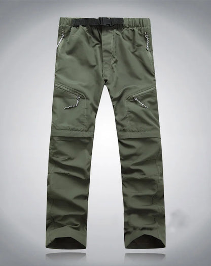 Camping Summer Hiking Fishing New Men'S Quick-Drying Leisure Travel Active Removable Hiking Waterproof Outdoor Sports Pants