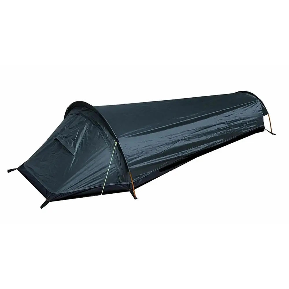 Ultralight Outdoor Camping Tent 1 Person Backpacking Tent Water Resistant Sleeping Bag Cover Bivvy Sack for Outdoor Survival