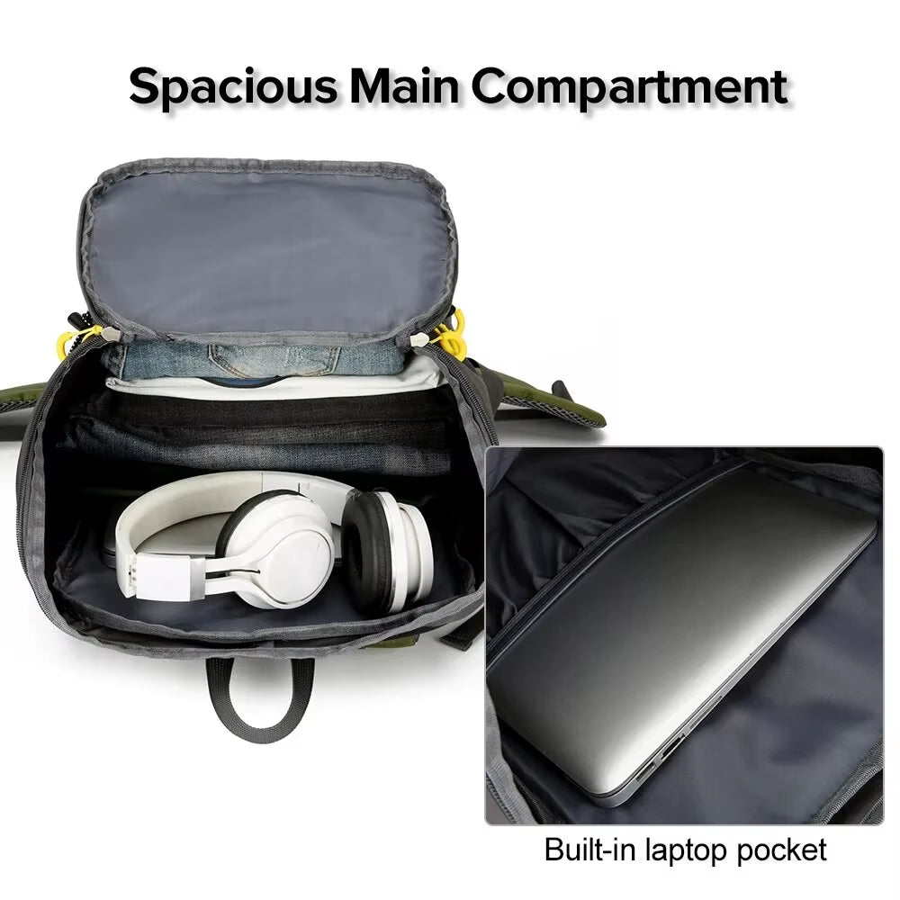 High Capacity Multifunctional Hiking Backpack Men Outdoor Sport Travel Backpack Bag Women 50L Hiking Climbing Fishing Backpack