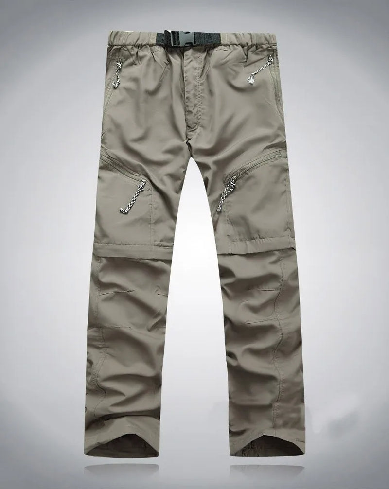 Camping Summer Hiking Fishing New Men'S Quick-Drying Leisure Travel Active Removable Hiking Waterproof Outdoor Sports Pants