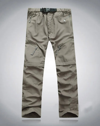 Camping Summer Hiking Fishing New Men'S Quick-Drying Leisure Travel Active Removable Hiking Waterproof Outdoor Sports Pants