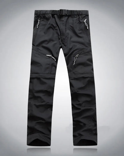 Camping Summer Hiking Fishing New Men'S Quick-Drying Leisure Travel Active Removable Hiking Waterproof Outdoor Sports Pants