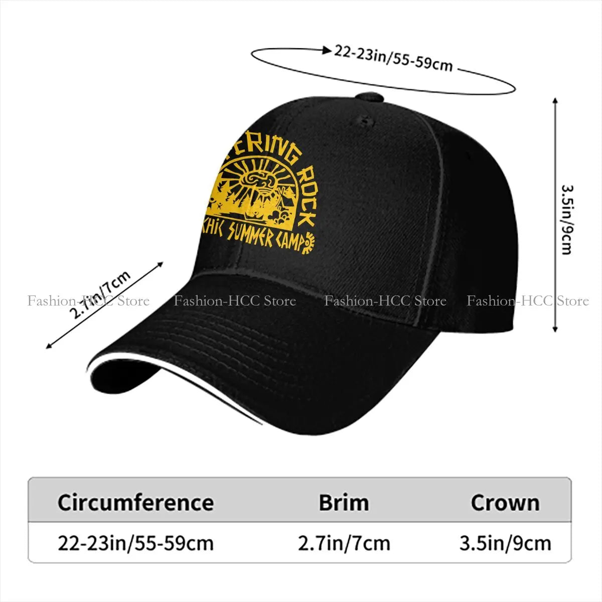 Summer Cap Sun Visor Psychonauts Whispering Rock Psychic Summer Camp Good Quality Print Hip Hop Camp Camping Peaked Hats