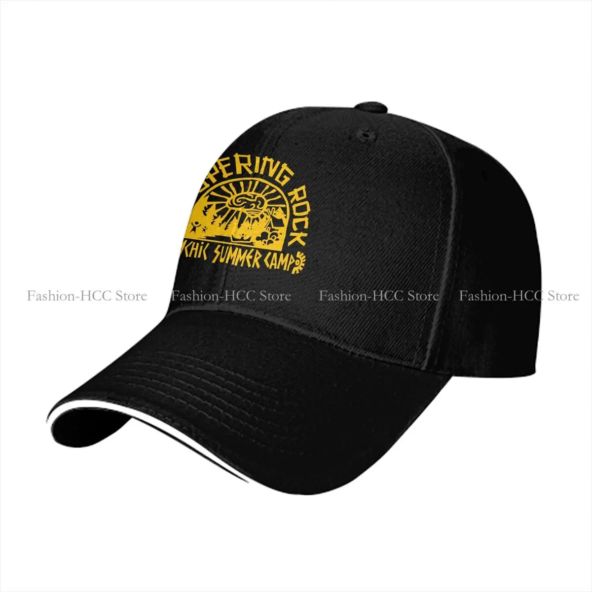 Summer Cap Sun Visor Psychonauts Whispering Rock Psychic Summer Camp Good Quality Print Hip Hop Camp Camping Peaked Hats