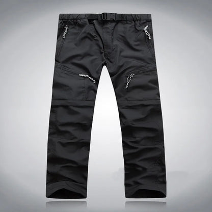 Camping Summer Hiking Fishing New Men'S Quick-Drying Leisure Travel Active Removable Hiking Waterproof Outdoor Sports Pants