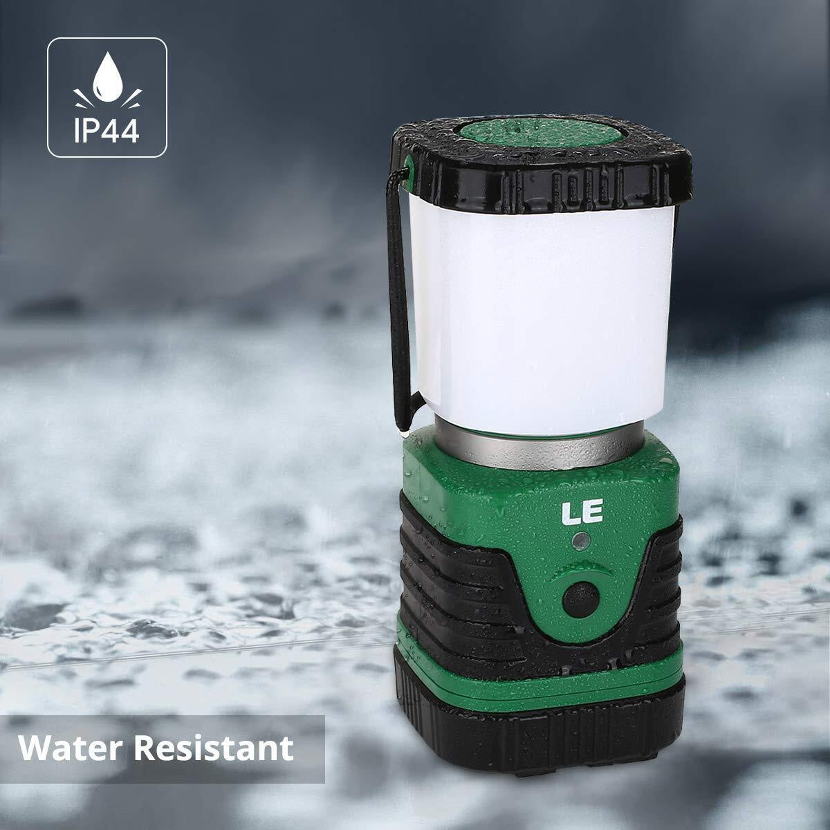 LE Rechargeable Camping Lantern, 1000 Lumen Camping Lights, 4 Modes Emergency