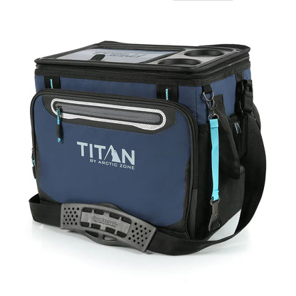 by Arctic Zone 40 Can Collapsible Cooler in Navy