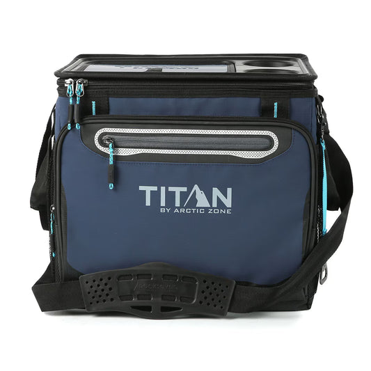 by Arctic Zone 40 Can Collapsible Cooler in Navy